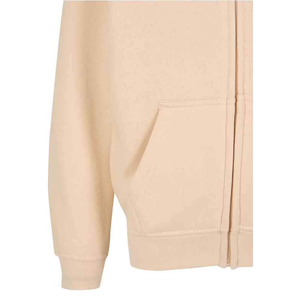 Urban Classics - Kids Basic Essential Zip Hoodie Kids - Cream